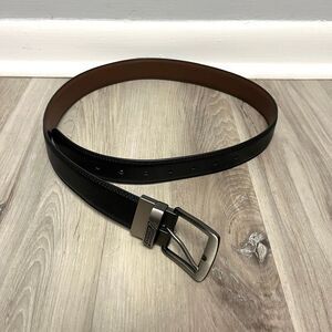 Dickies Black Leather Belt in Size 34 Waist
